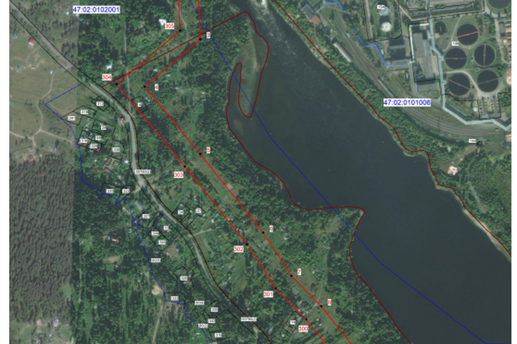 Сообщение о возможном установлении публичного сервитута Выборгская-1